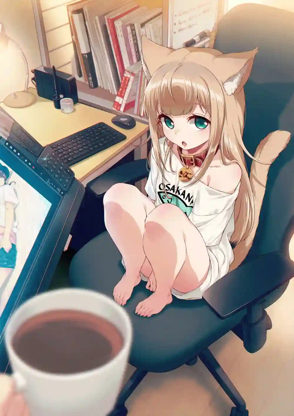 我家的猫猫是可爱的女孩子！杂图2