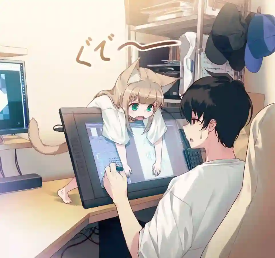 我家的猫猫是可爱的女孩子！杂图5