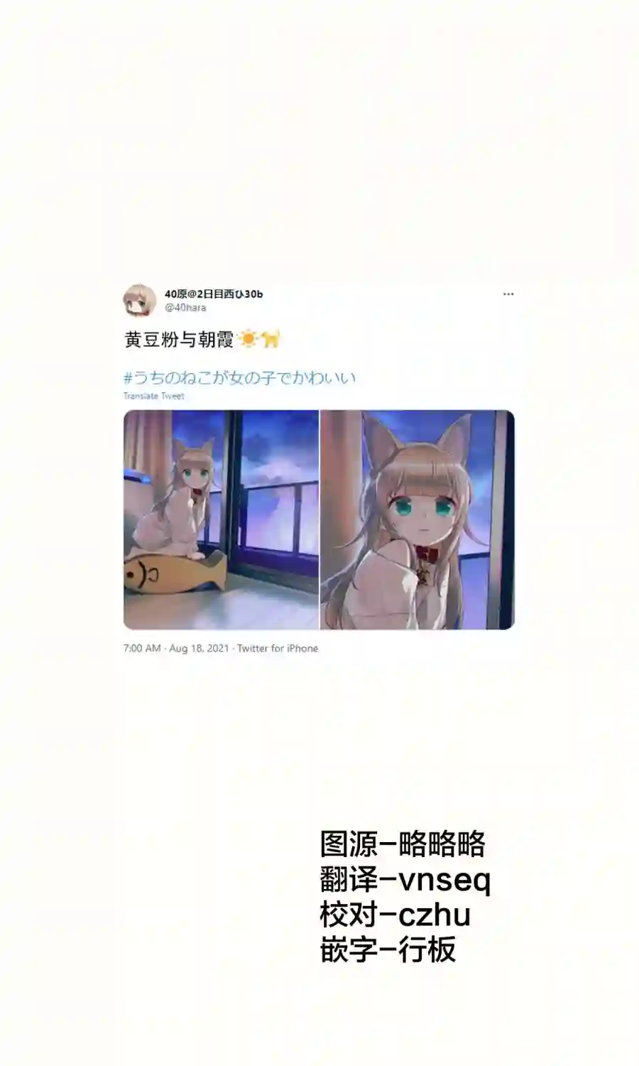 我家的猫猫是可爱的女孩子！杂图16