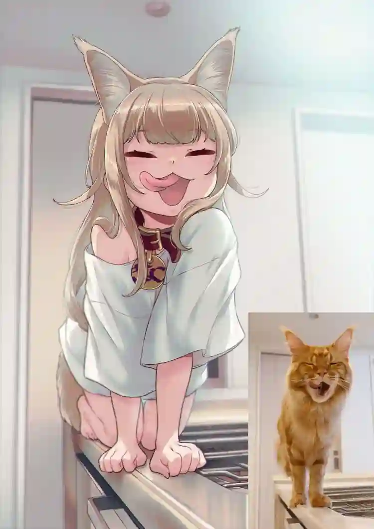 我家的猫猫是可爱的女孩子！杂图16