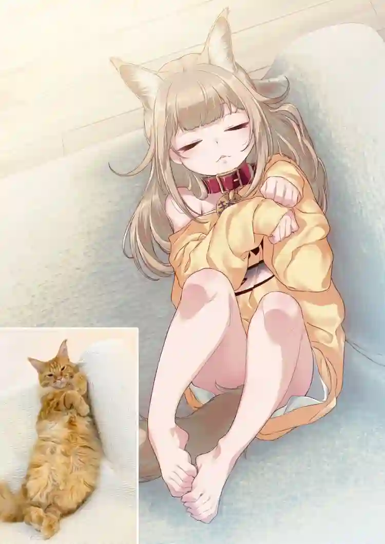 我家的猫猫是可爱的女孩子！杂图16