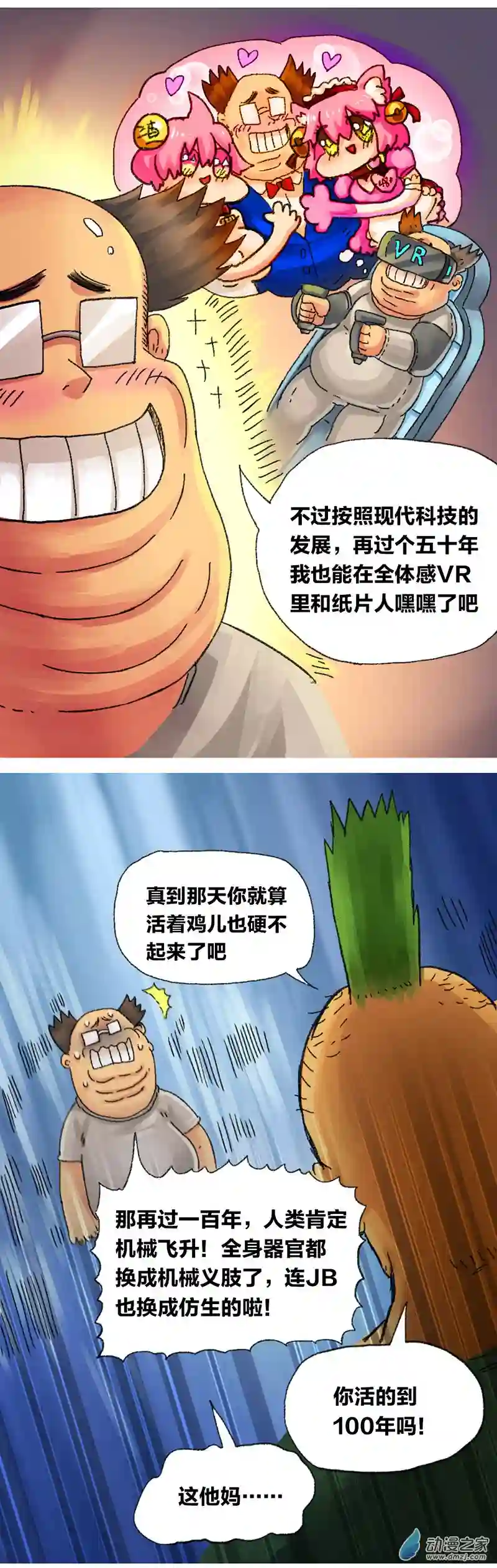 欢乐懒朋友第21话 去未来1