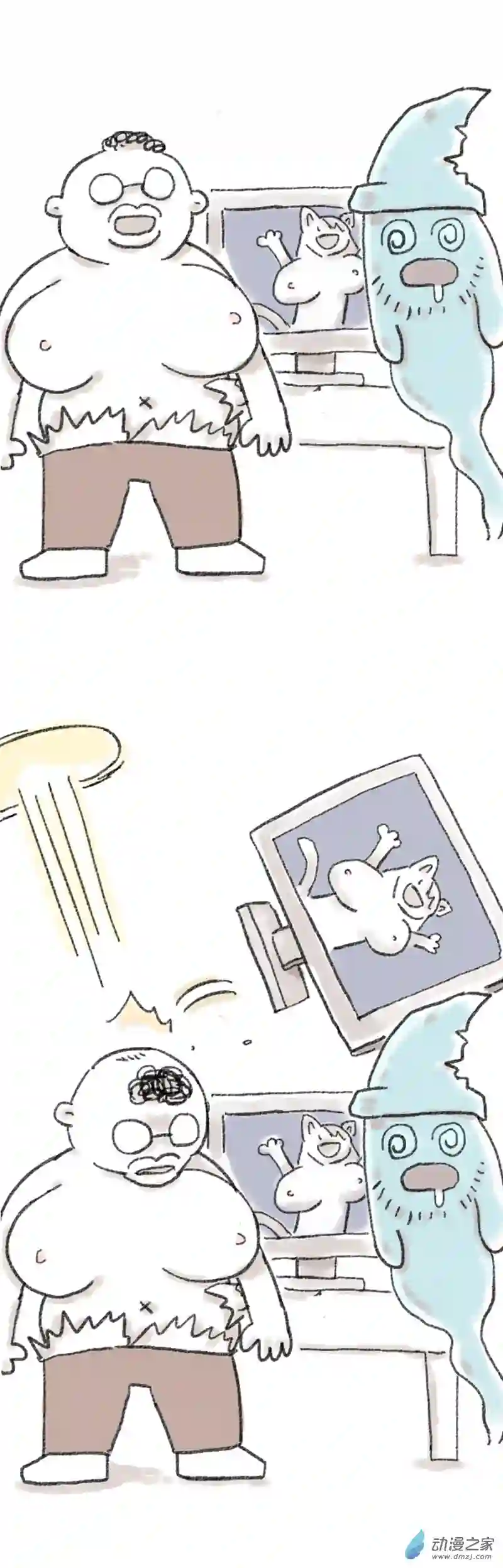 欢乐懒朋友第30话 灯神