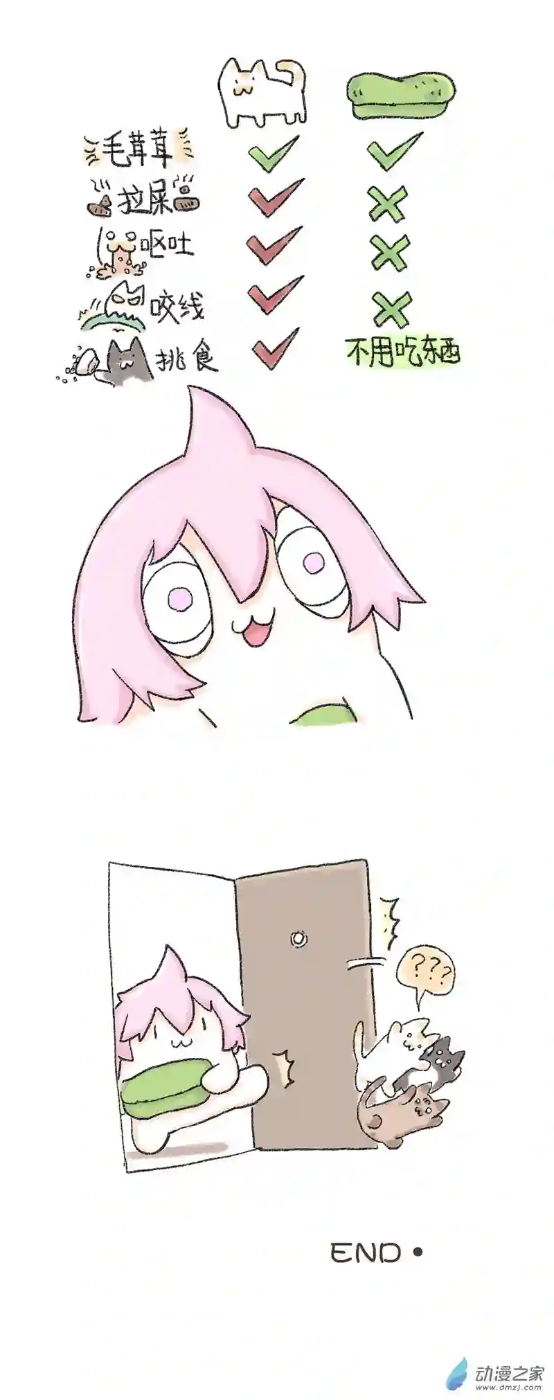 欢乐懒朋友第38话 猫猫报恩