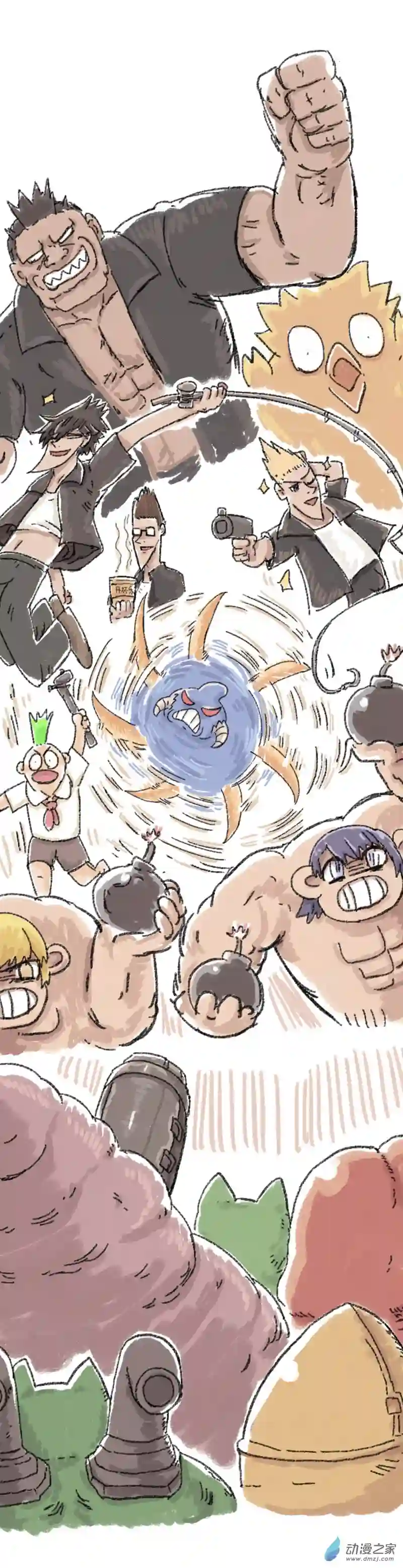 欢乐懒朋友第50话 哆啦渣梦3