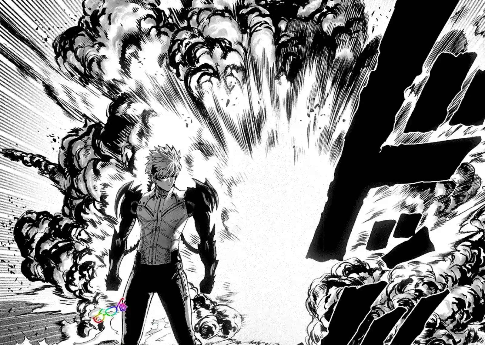 一拳超人第161话 背后的动静