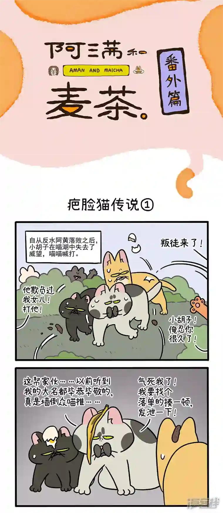 阿满和麦茶番外10 疤脸猫传说