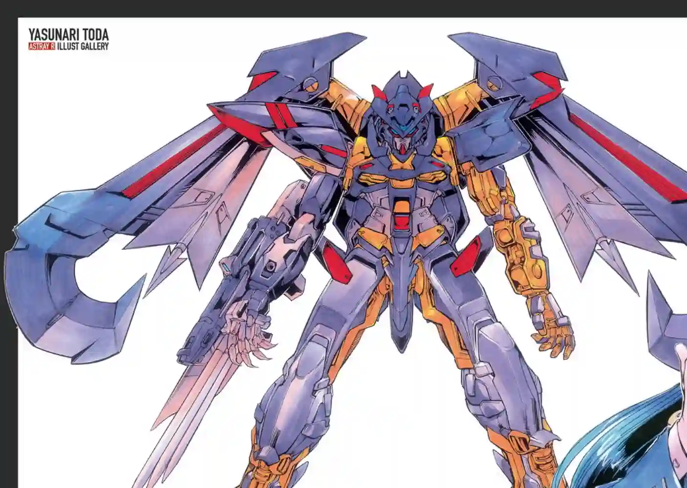 机动战士高达SEED ASTRAY RRe加笔插画