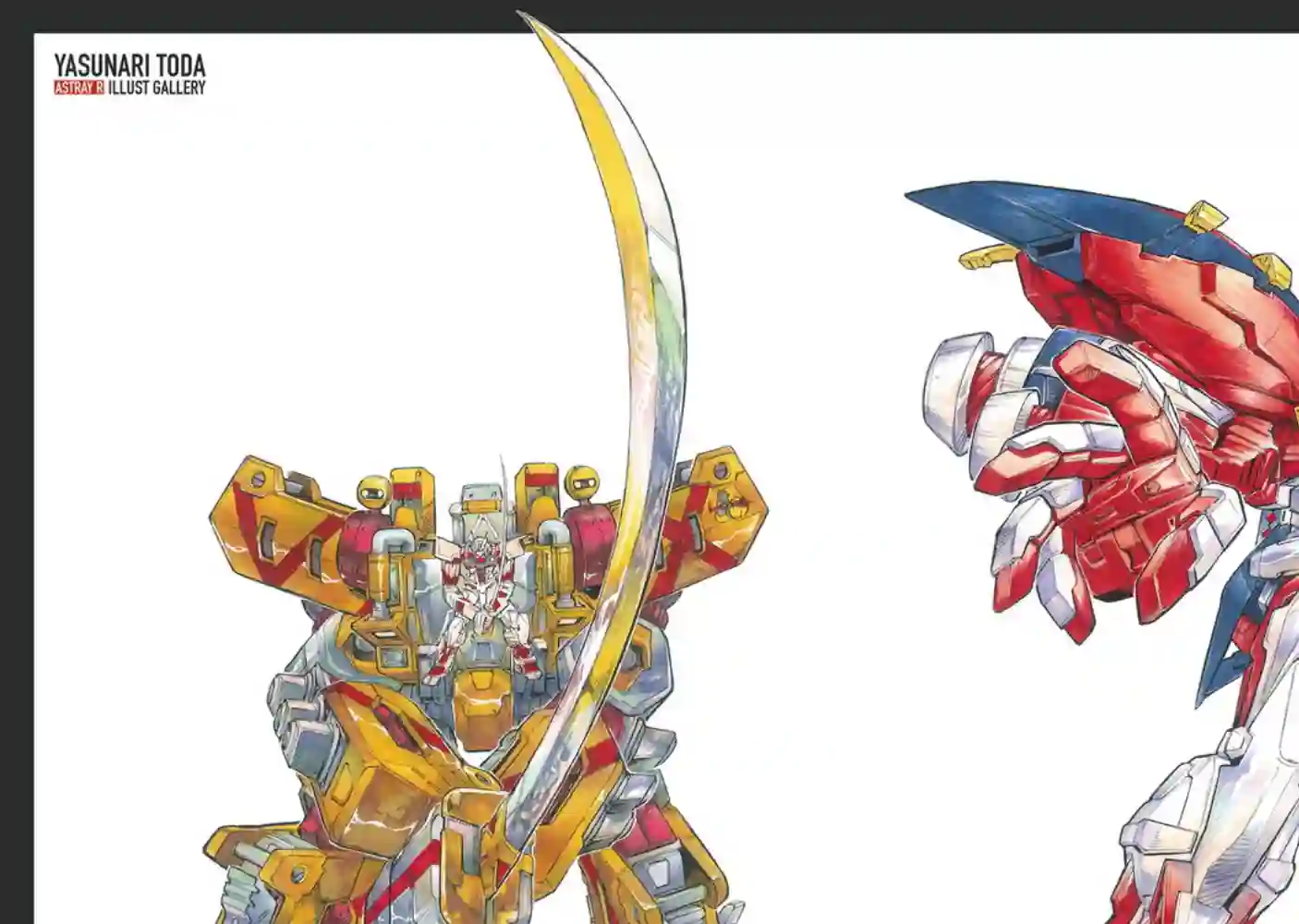 机动战士高达SEED ASTRAY RRe加笔插画