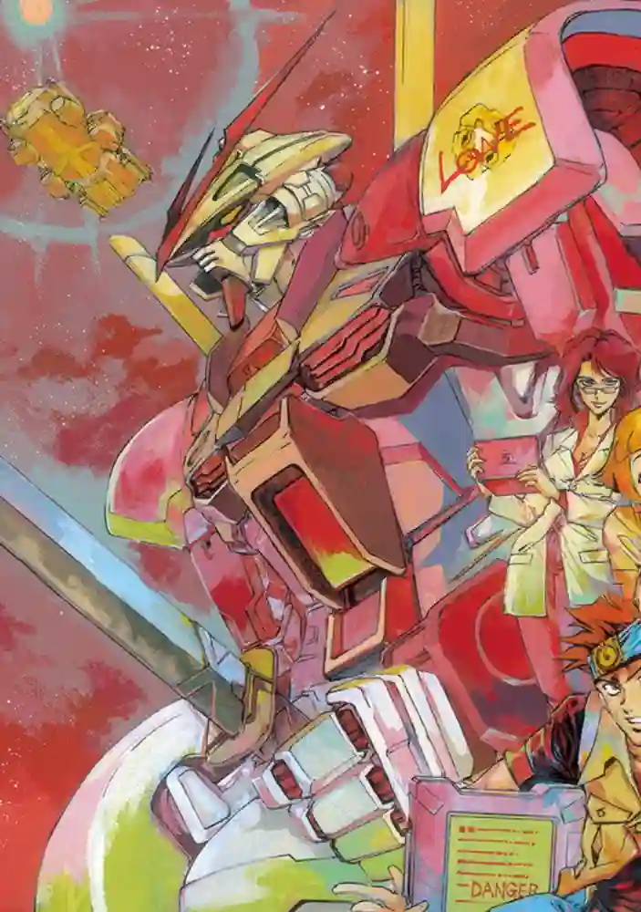 机动战士高达SEED ASTRAY RRe加笔插画