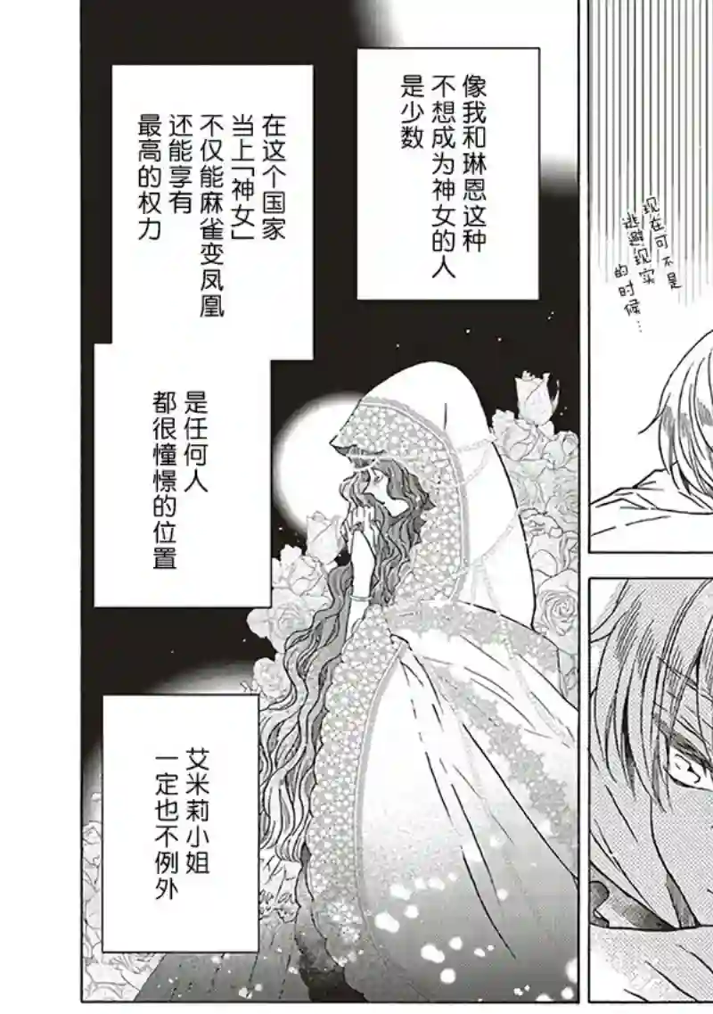 恶役千金、塞西莉亚•希尔维因为不想去死于是决定女扮男装。第13.4话