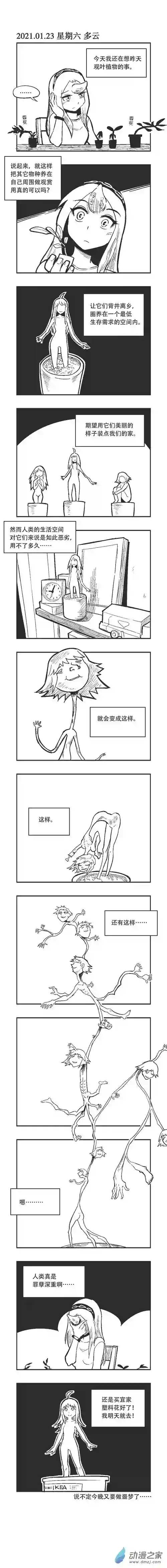 乌贼ichabod日更计划0018 观叶植物2