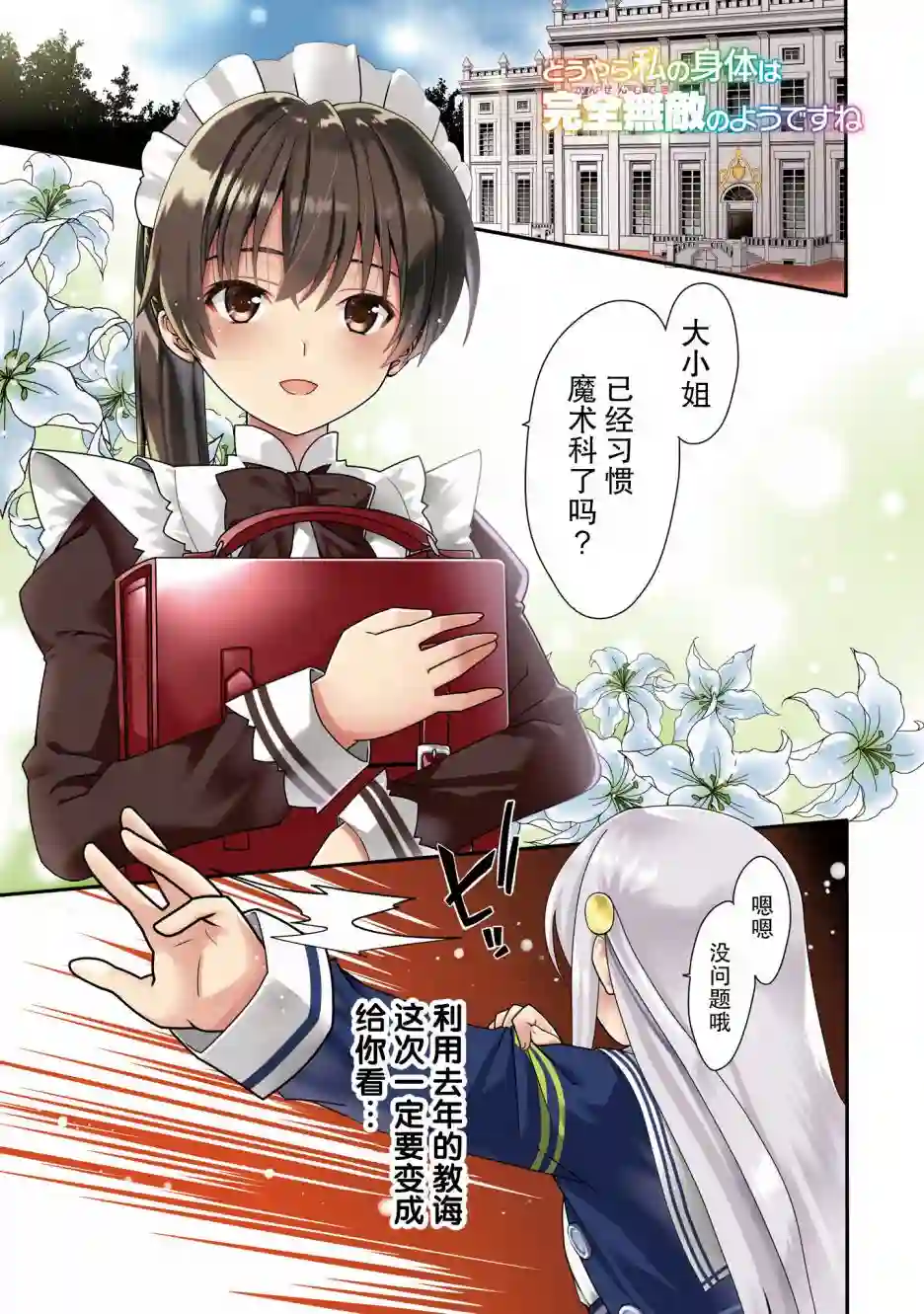 看起来我的身体好像完全无敌了呢第13话