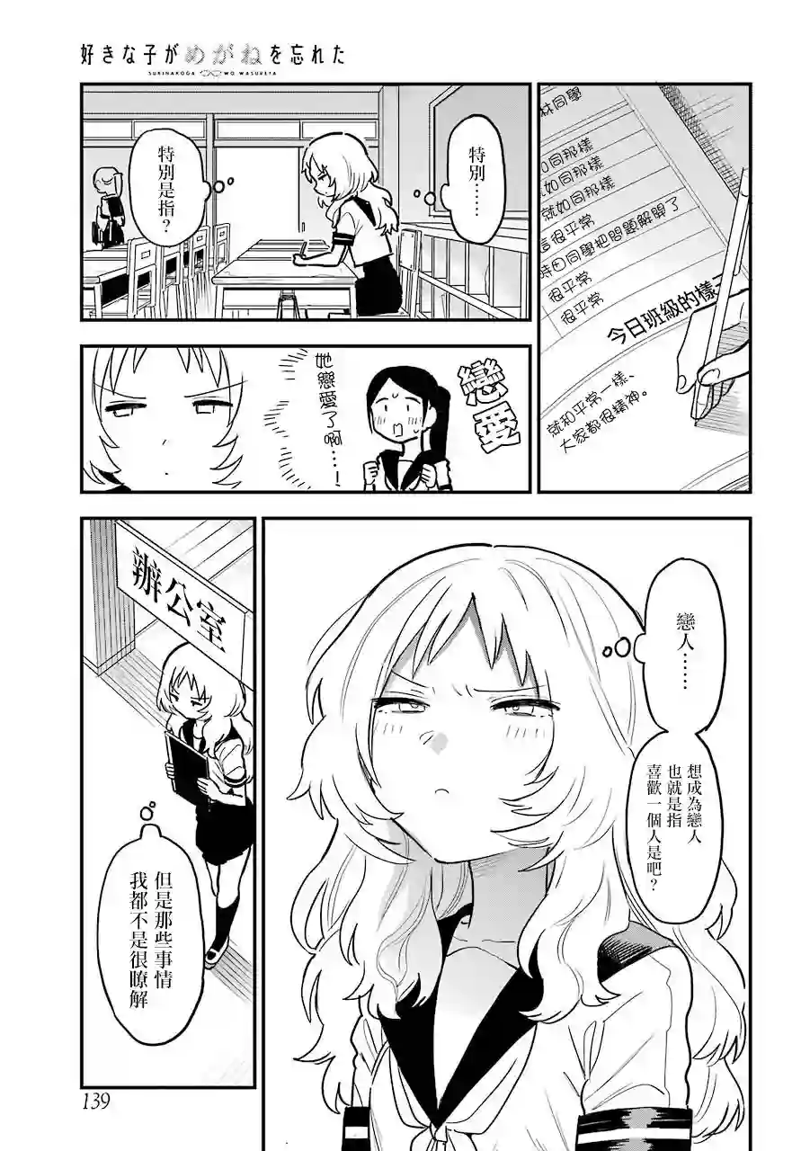 喜欢的人忘记戴眼镜了连载13