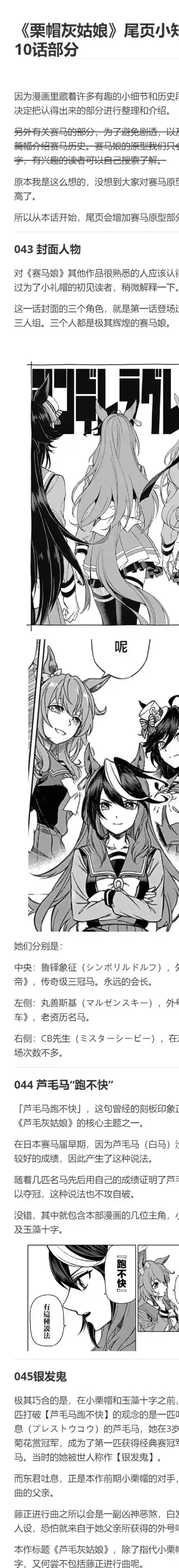 赛马娘：芦毛灰姑娘第10话