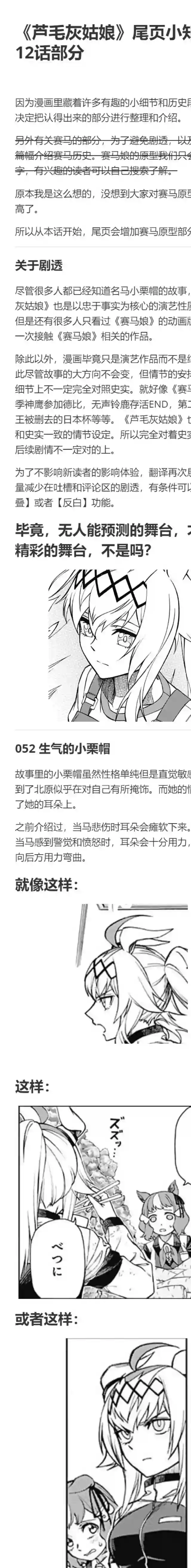 赛马娘：芦毛灰姑娘第12话