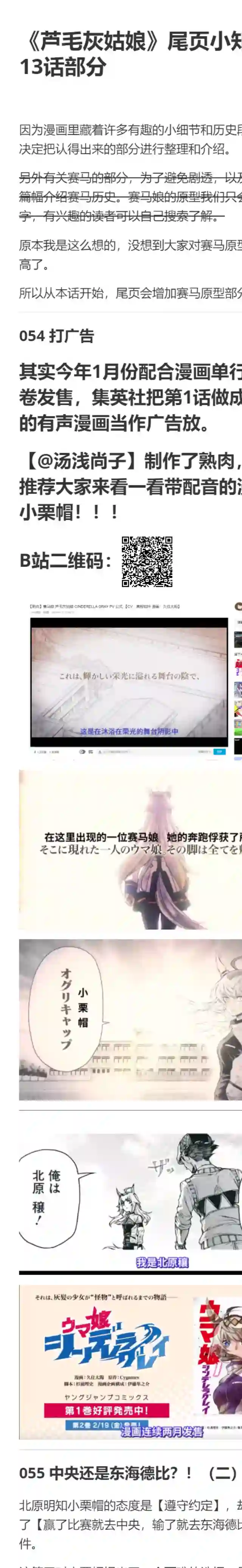 赛马娘：芦毛灰姑娘第13话