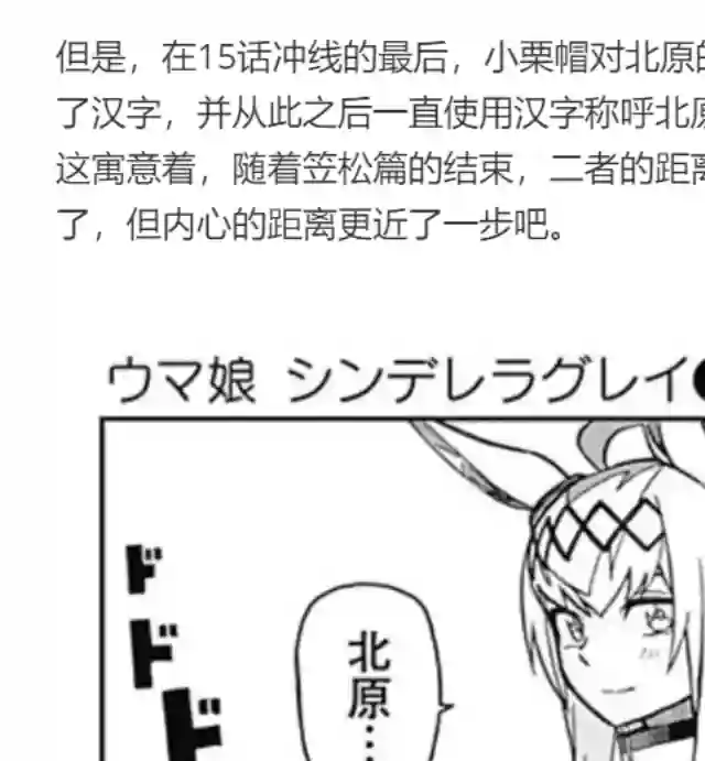 赛马娘：芦毛灰姑娘第16话