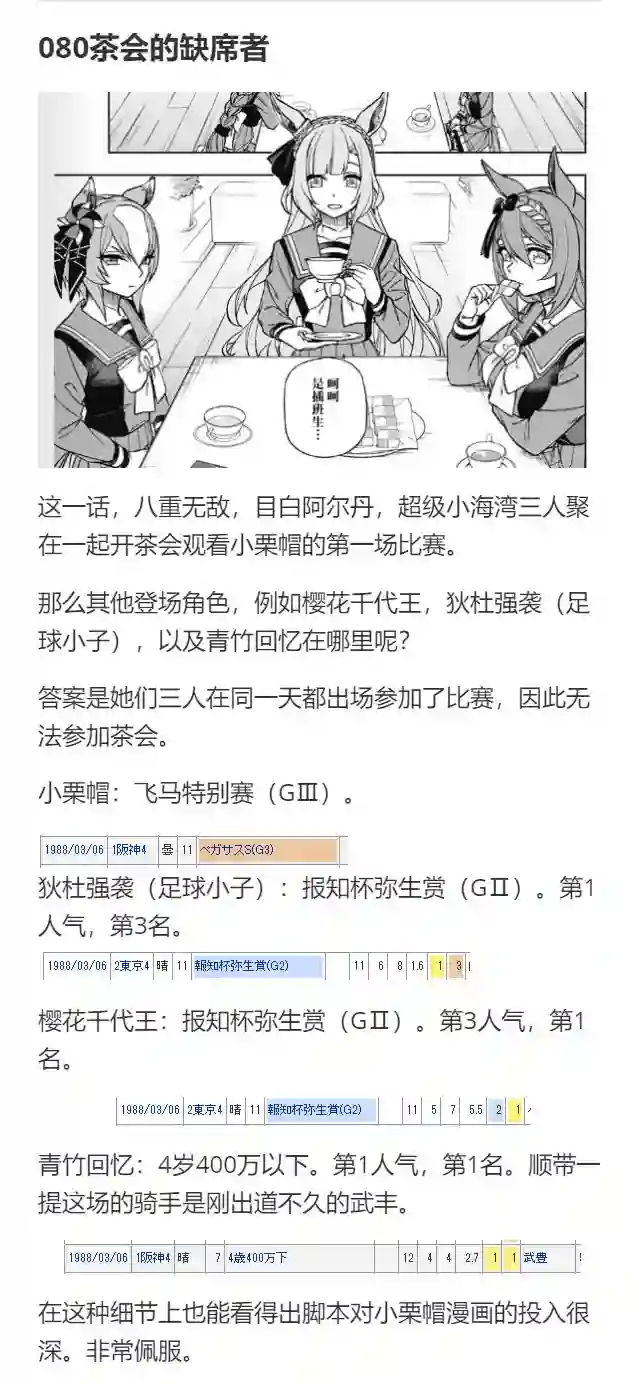 赛马娘：芦毛灰姑娘第20话