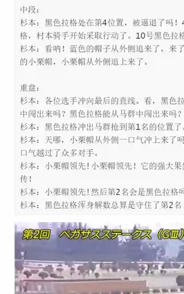 赛马娘：芦毛灰姑娘第21话