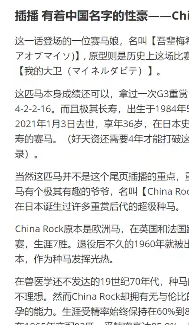 赛马娘：芦毛灰姑娘第33话