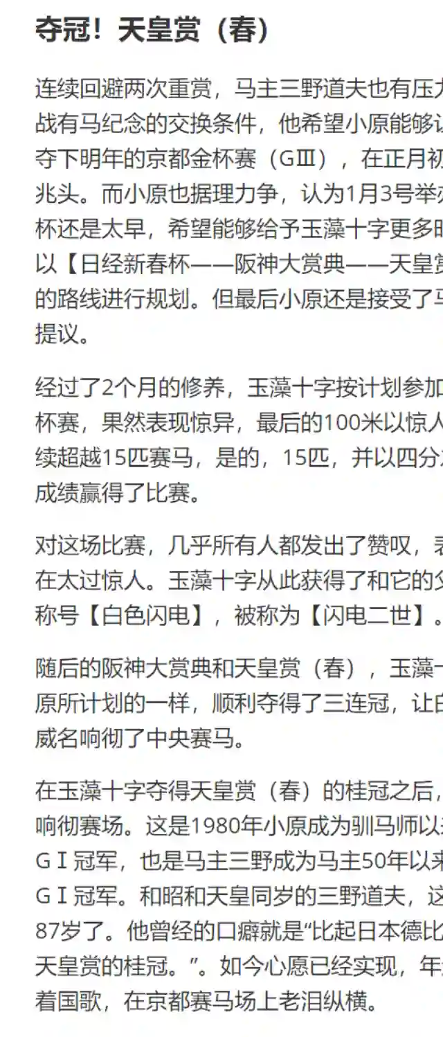 赛马娘：芦毛灰姑娘第34话