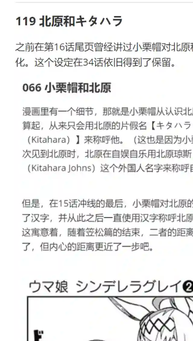 赛马娘：芦毛灰姑娘第34话