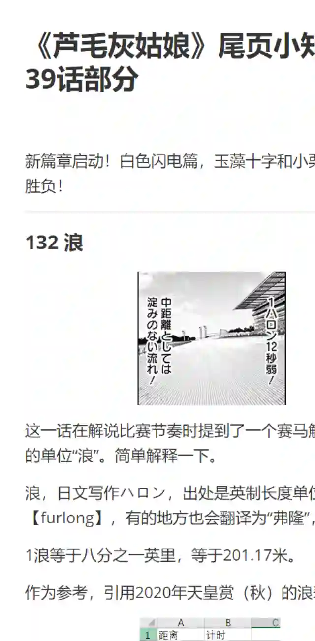 赛马娘：芦毛灰姑娘第39话