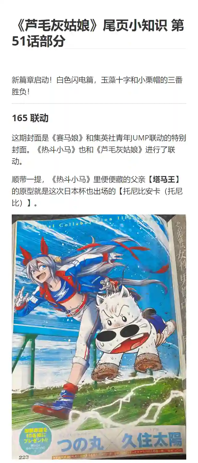 赛马娘：芦毛灰姑娘第51话