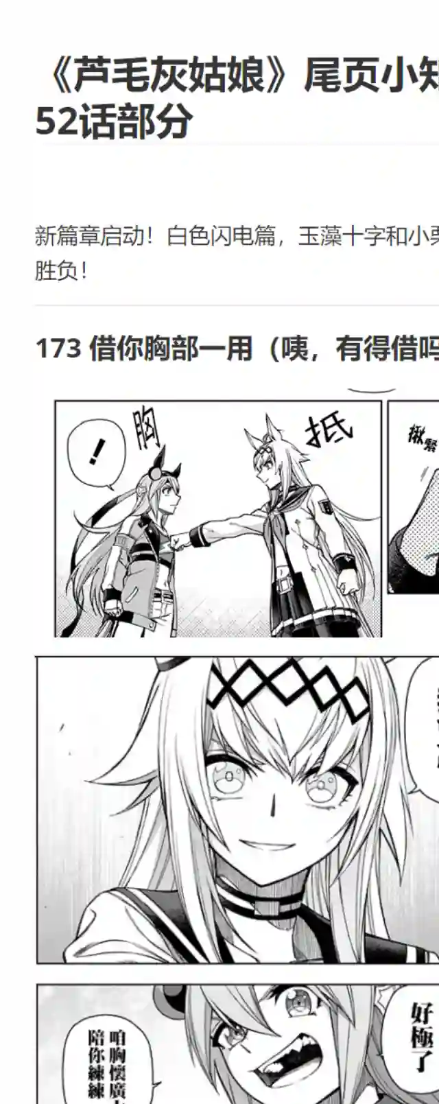 赛马娘：芦毛灰姑娘第52话
