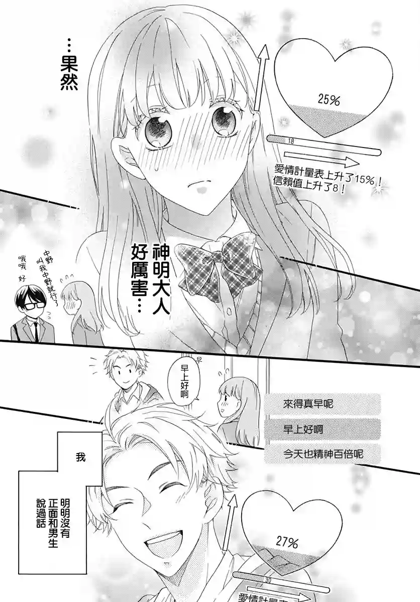 神明大人对我说快去恋爱吧第01话