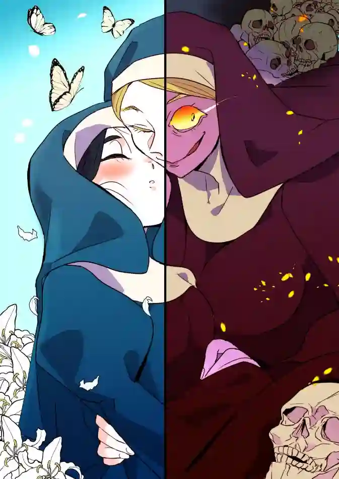 年岁差百合漫画集魔女和实习小修女01