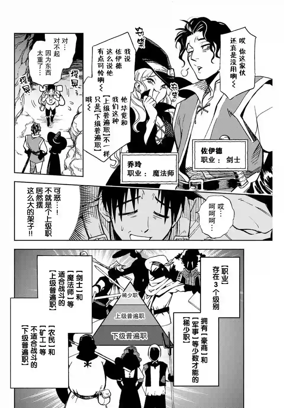 不幸职业鉴定士实则最强第01话