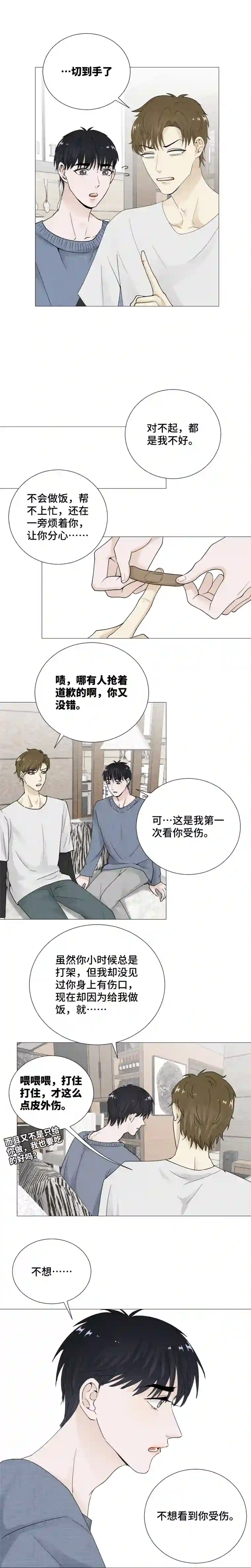 影子不想看到你受伤