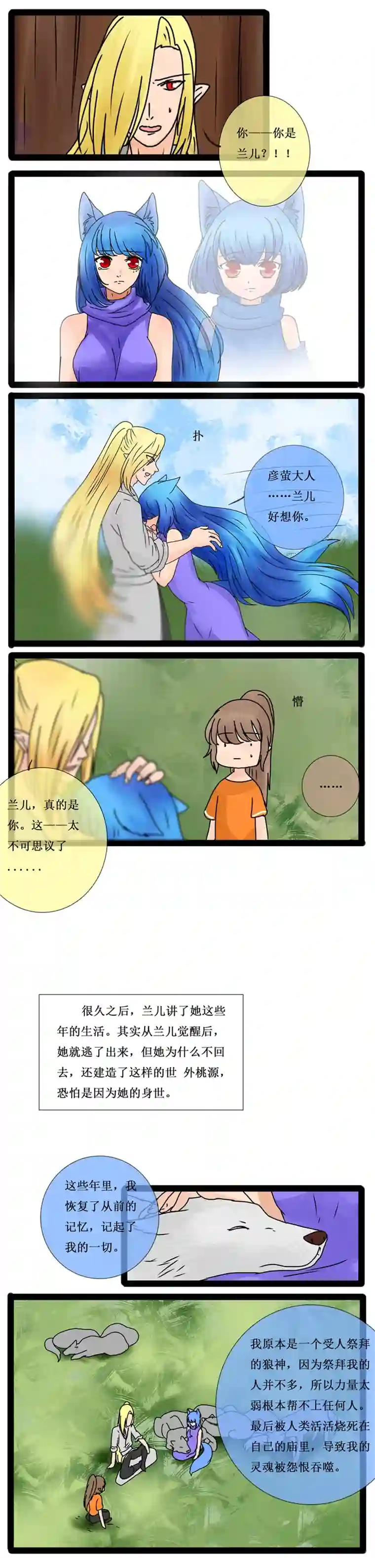 冥王你的爱之起源第十三章 狼神（前传）