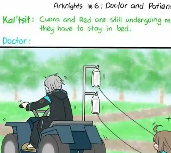 明日方舟的老年博士06 博士和病人们