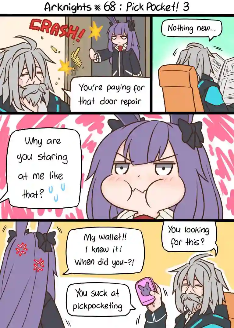 明日方舟的老年博士68 顺手牵羊！3