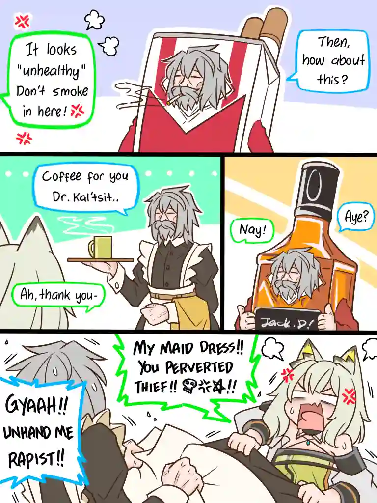 明日方舟的老年博士76 不按常理出牌的老爷子