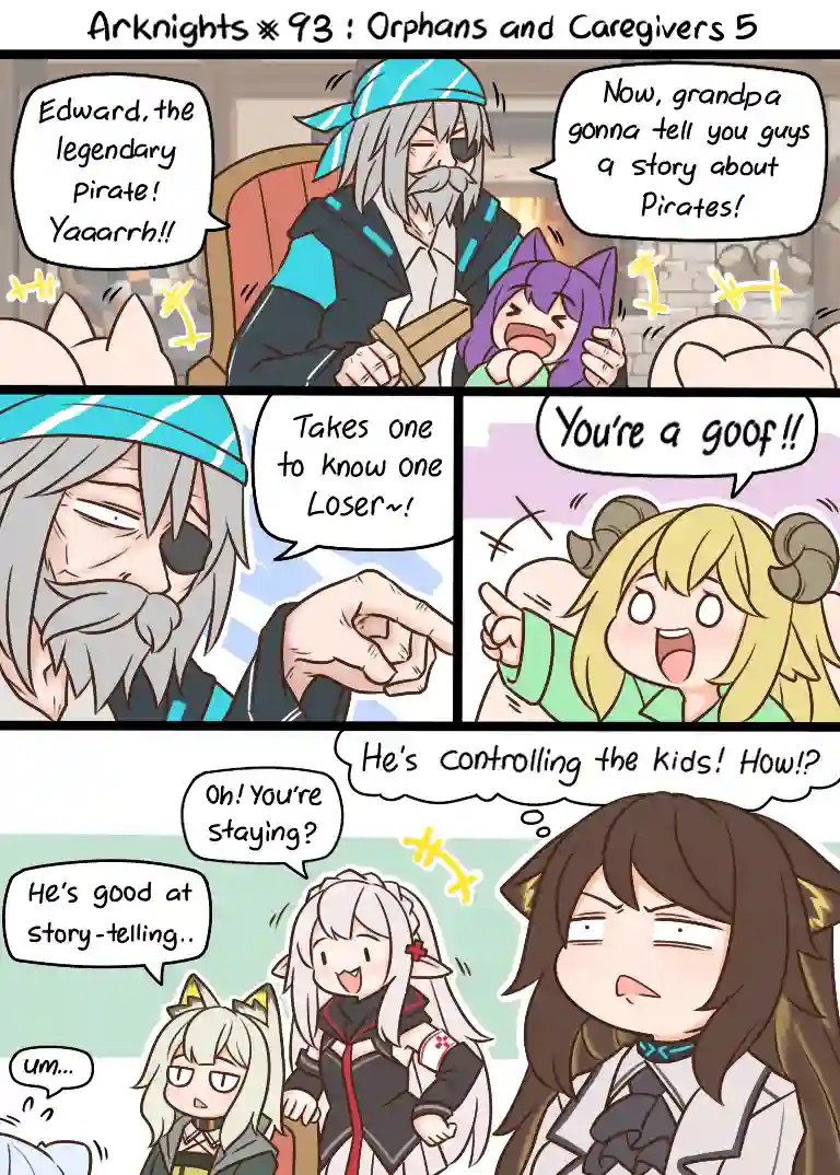 明日方舟的老年博士93 孤儿与护工（们）5