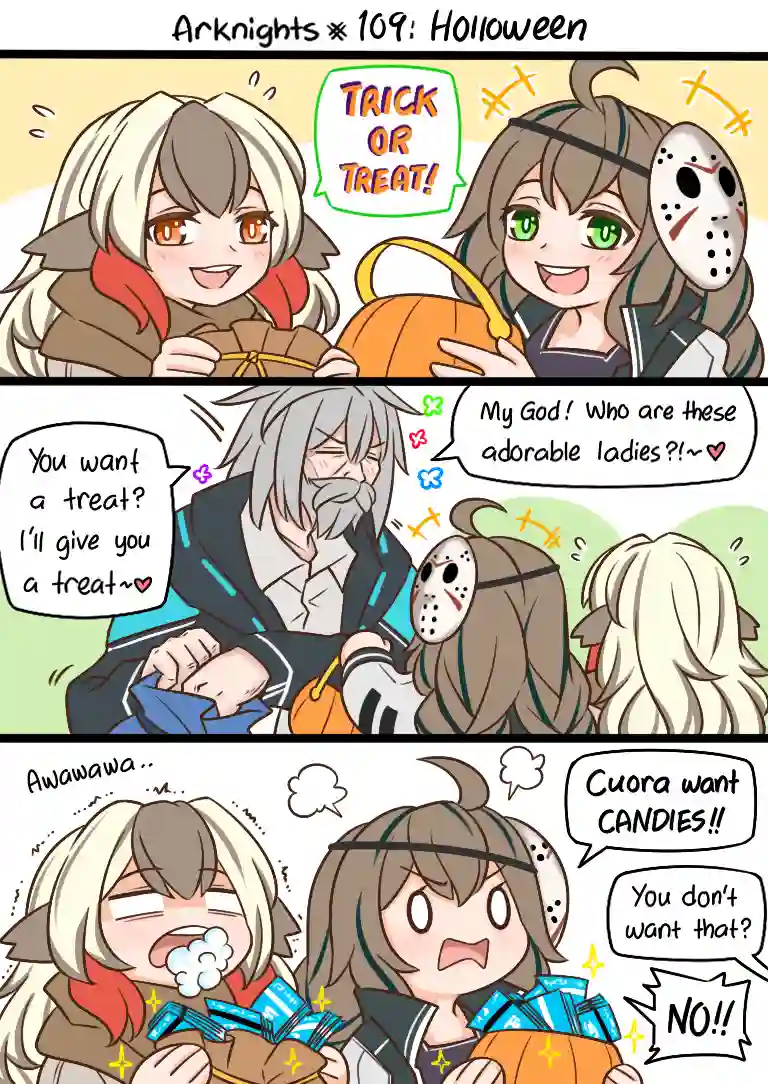 明日方舟的老年博士109 万圣节