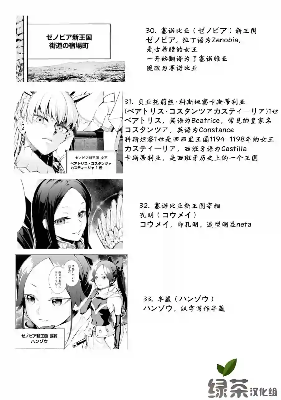 重来吧、魔王大人！R人名地名整理