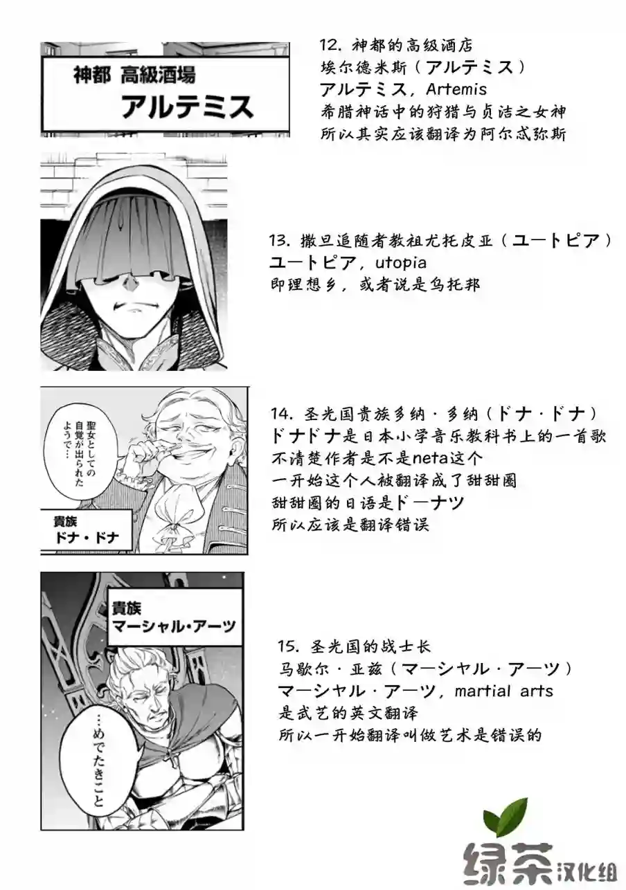 重来吧、魔王大人！R人名地名整理