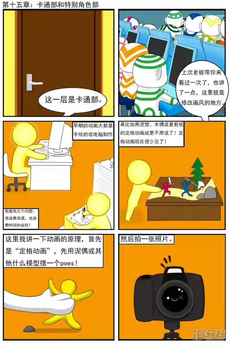 天雨星第十五章：卡通部和特别角色部
