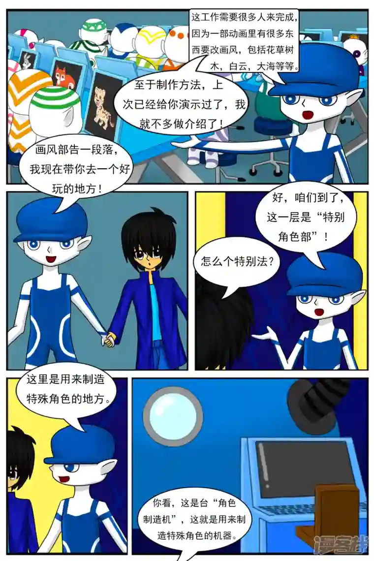 天雨星第十五章：卡通部和特别角色部