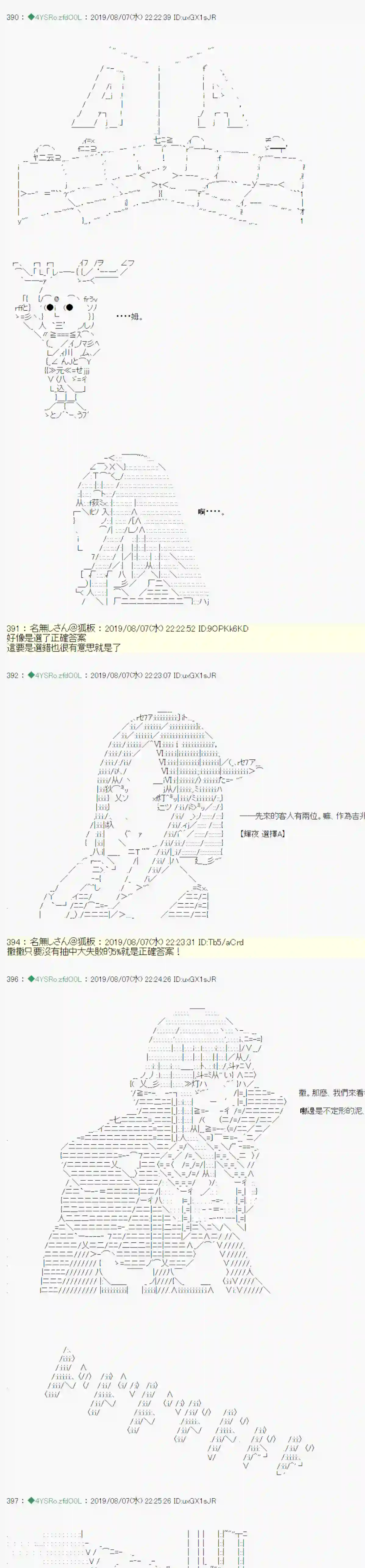 安价／安科决定的克苏鲁神话TRPG探索者等级鉴定Check 02
