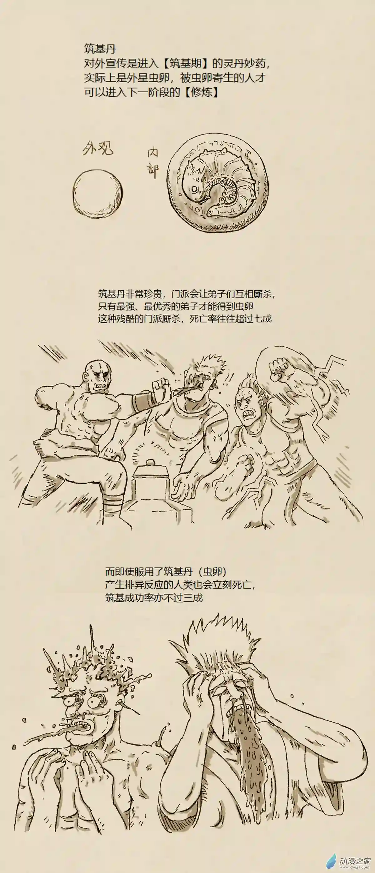 欢乐懒朋友第70话 寄生修仙（设定）