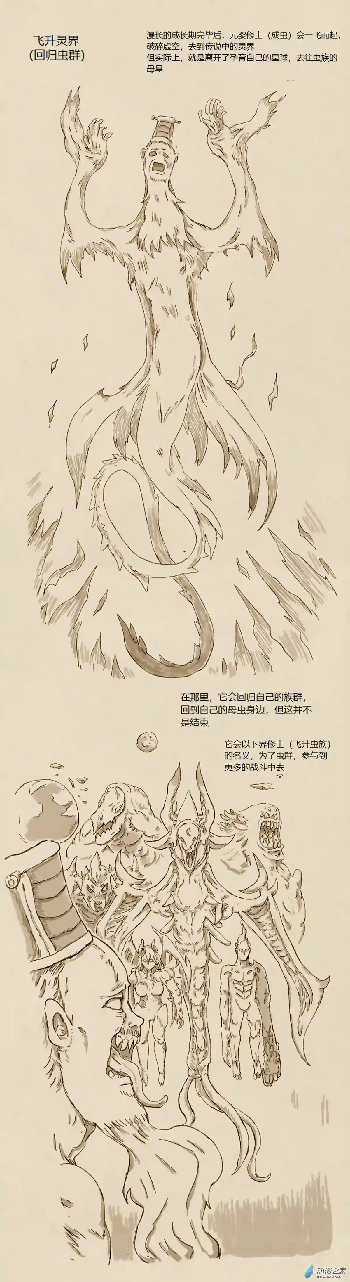 欢乐懒朋友第70话 寄生修仙（设定）