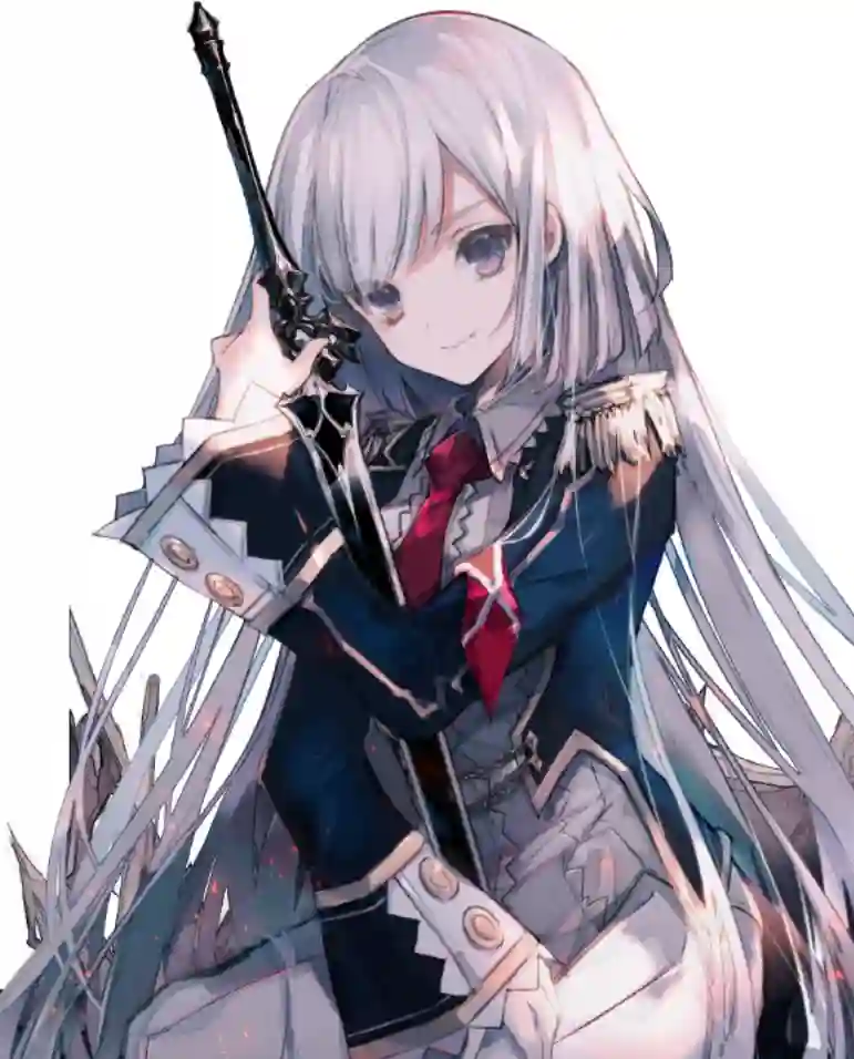 被死神养育的少女胸前怀抱漆黑之剑第01话