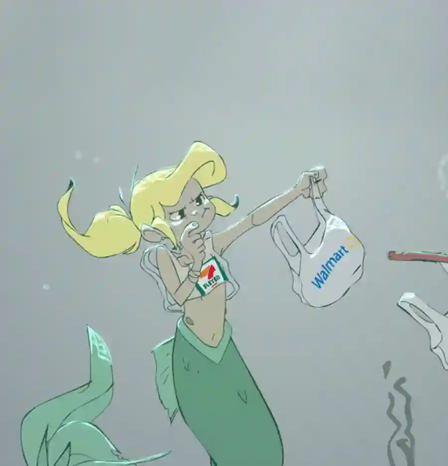 垃圾堆里的小美人鱼第01话