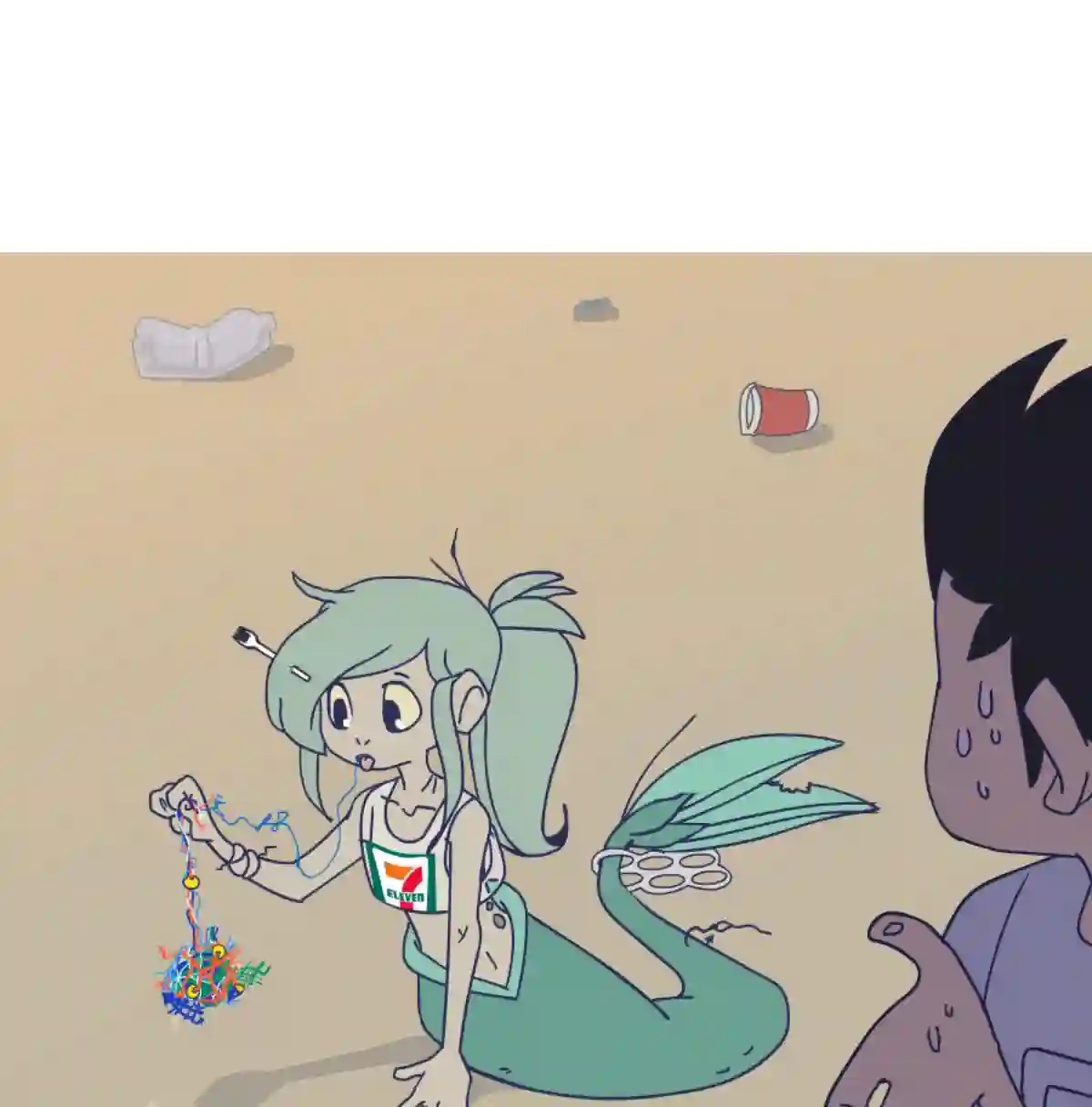 垃圾堆里的小美人鱼第15话